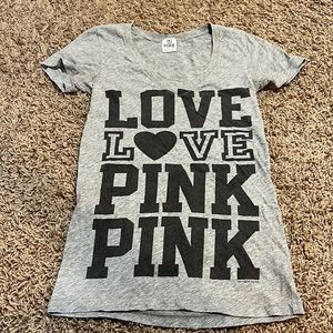 Victoria Secret Pink v-neck tee